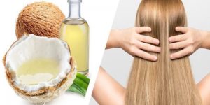 Image Representing The Benefits of Coconut Oil For Hair.