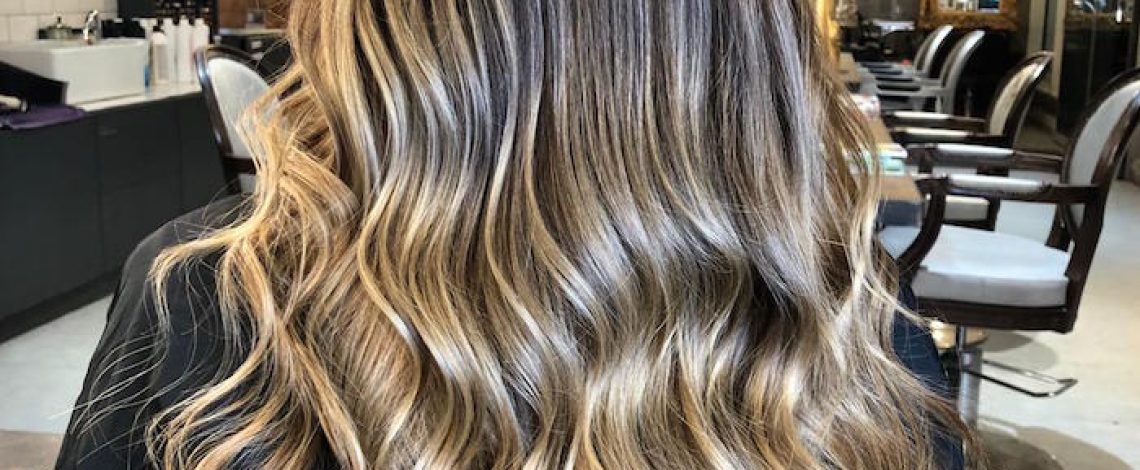 A Close-up View of a woman's hair.