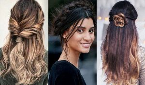 Image showing three different types of hair styles.